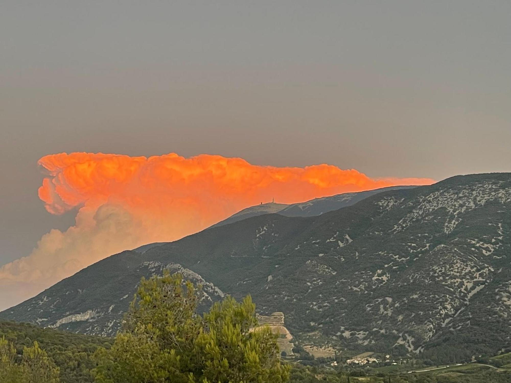 Ferienwohnung Les Terrasses Du Ventoux Mollans-sur-Ouvèze Exterior foto